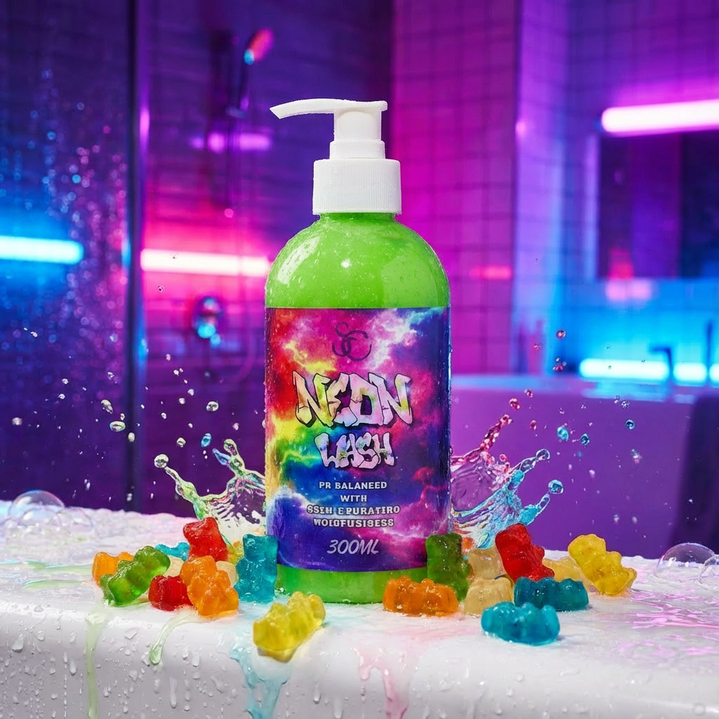 Neon Wash (gummy Bears) Green