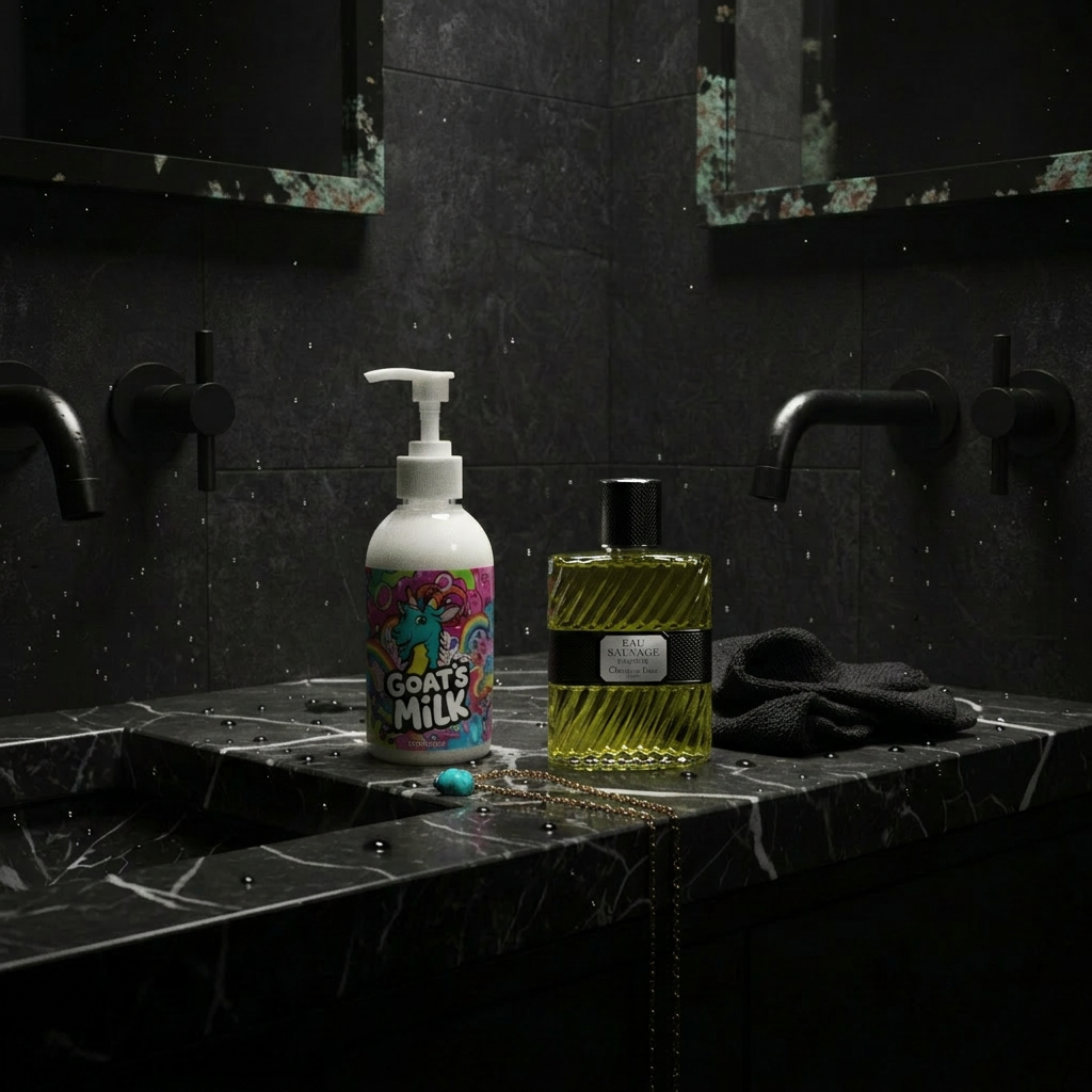 GOATS MILK BODY WASH Inspired By "EAU Sauvage"